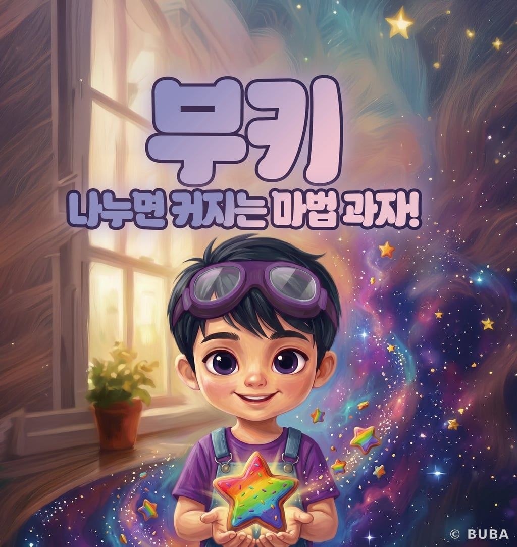나누면 커지는 마법 과자! 표지