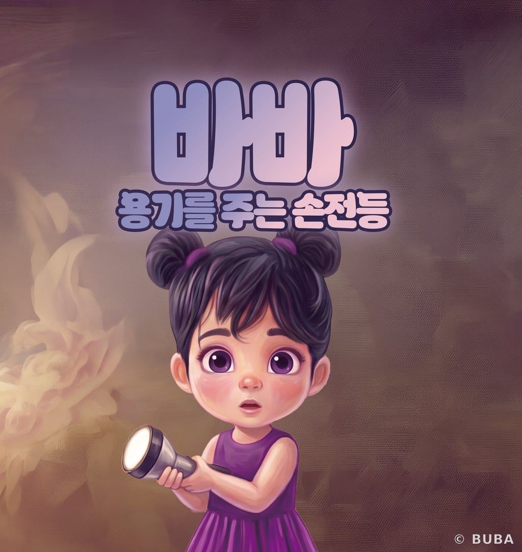 용기를 주는 손전등 표지